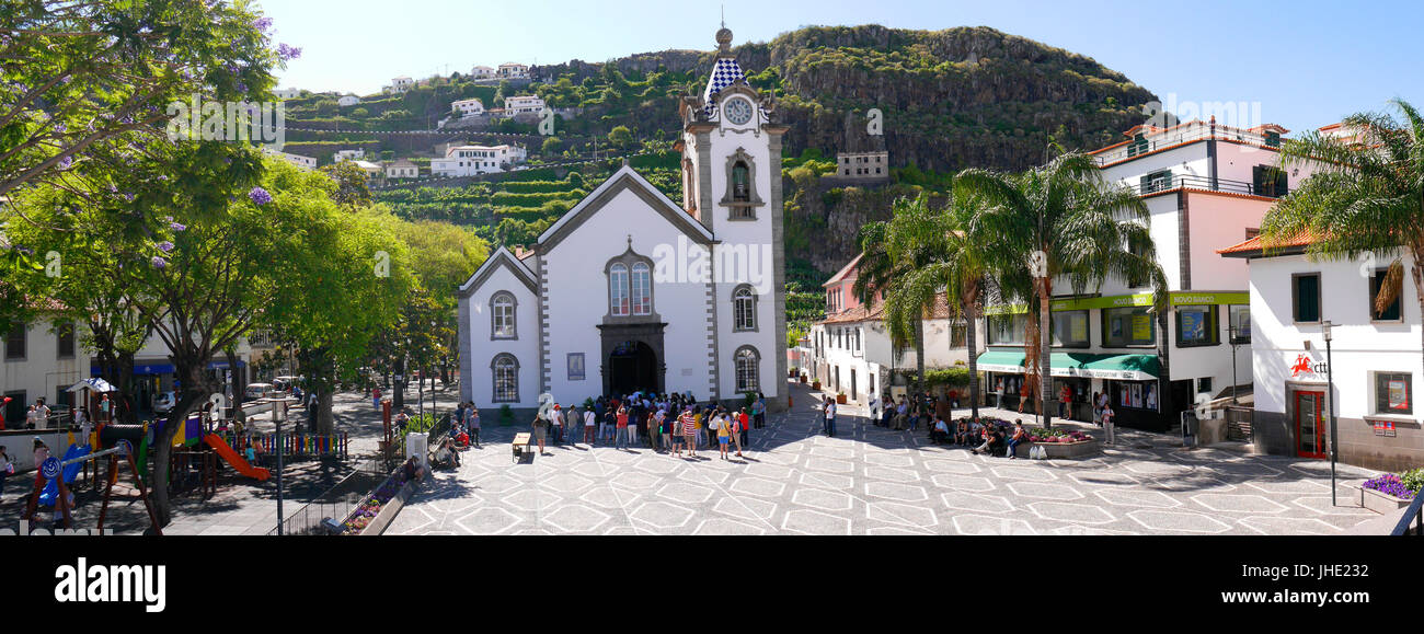 Das Dorf von Ribeiro Frio auf der Insel Madeira Portugal Stockfoto