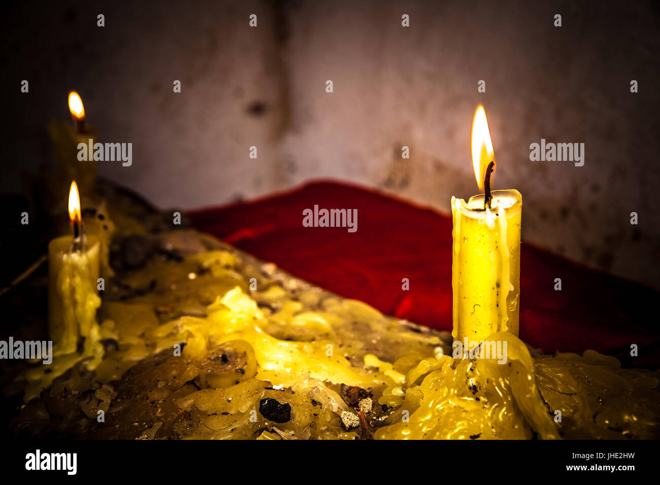 Feier des ländlichen Traditionen Chirche. Chirche Gemeinde (Insel Teneriffa) Spanien Stockfoto