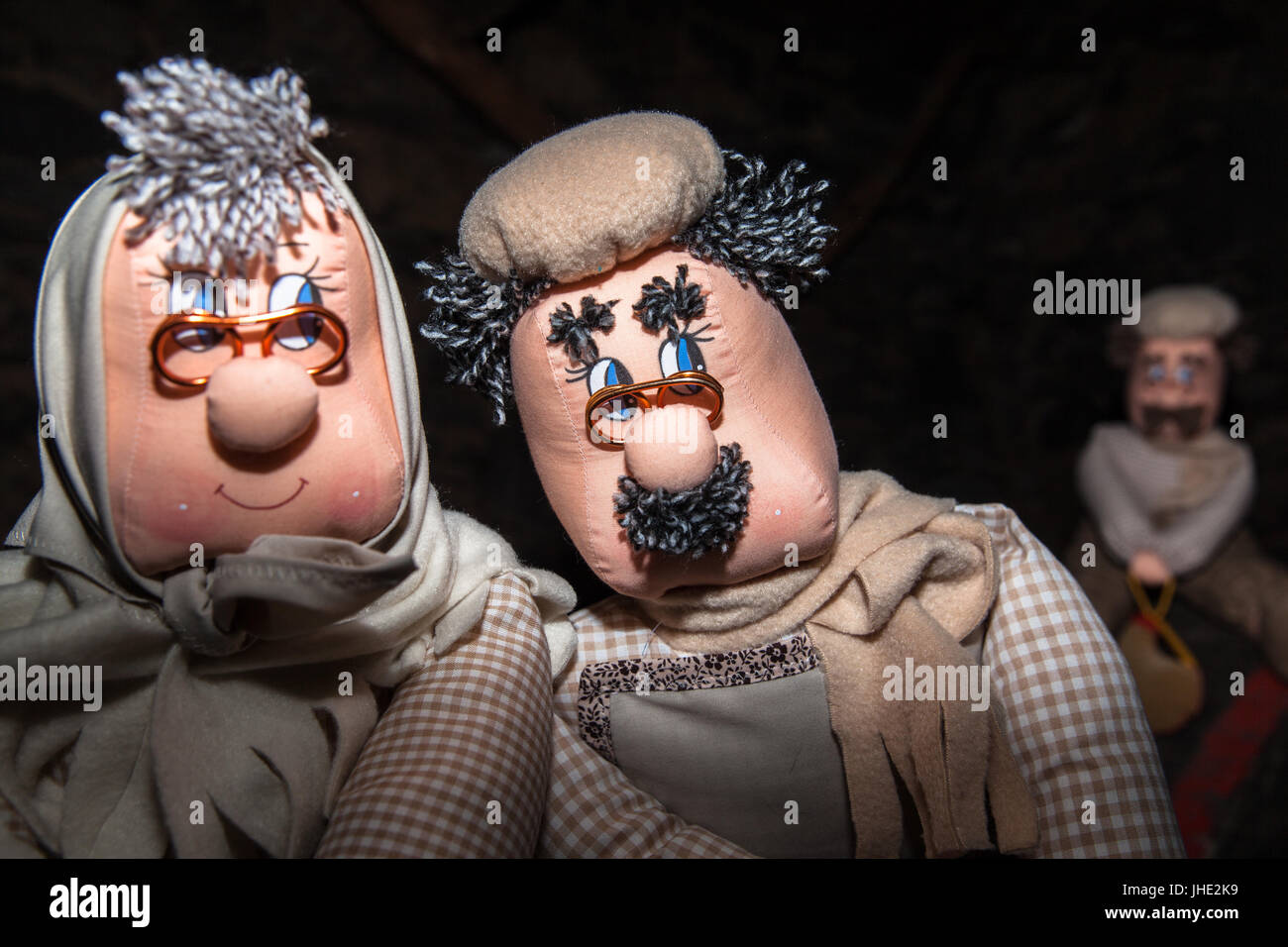 Feier des ländlichen Traditionen Chirche. Chirche Gemeinde (Insel Teneriffa) Spanien Stockfoto