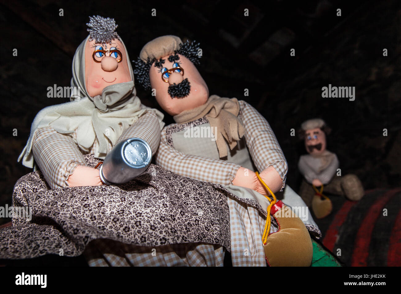 Feier des ländlichen Traditionen Chirche. Chirche Gemeinde (Insel Teneriffa) Spanien Stockfoto