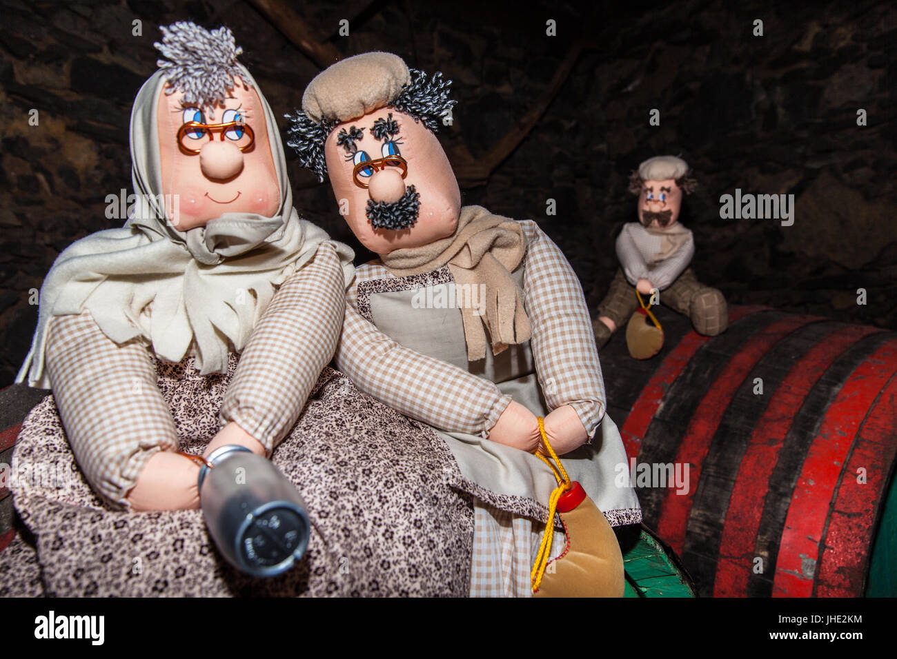 Feier des ländlichen Traditionen Chirche. Chirche Gemeinde (Insel Teneriffa) Spanien Stockfoto