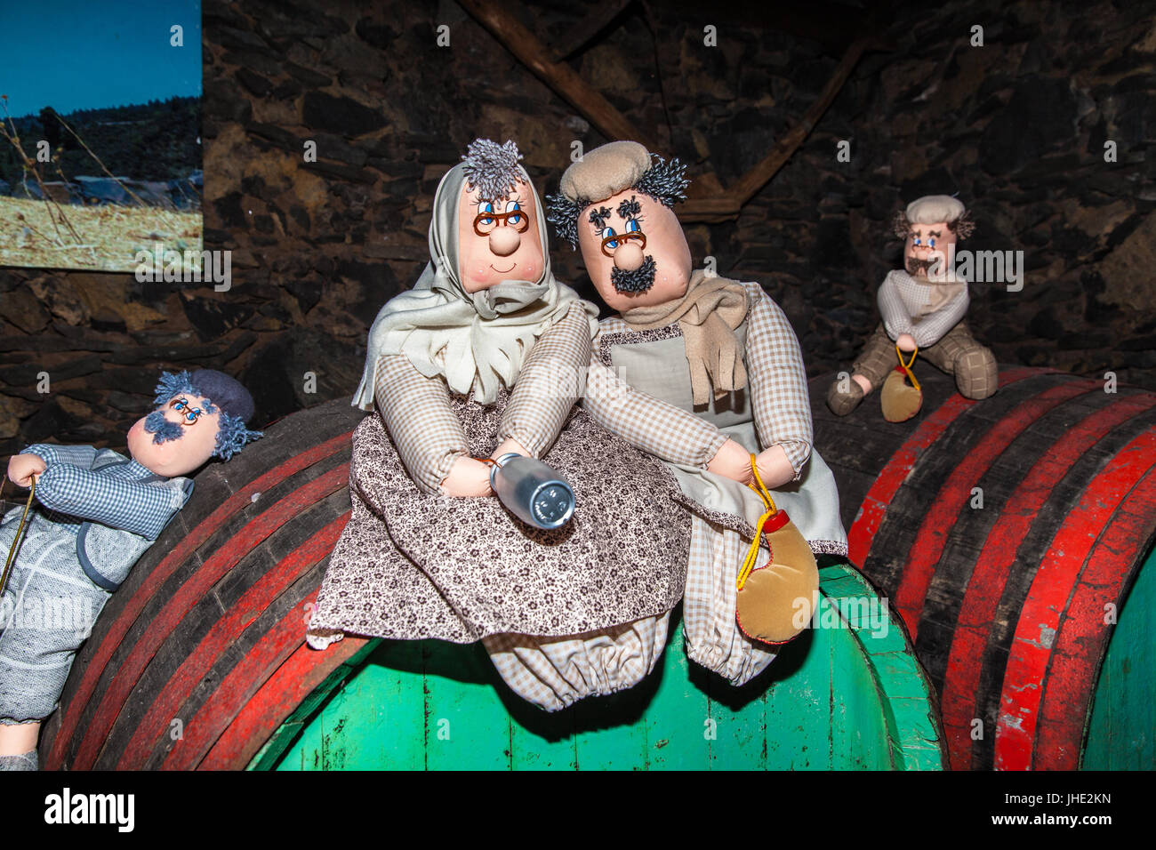 Feier des ländlichen Traditionen Chirche. Chirche Gemeinde (Insel Teneriffa) Spanien Stockfoto