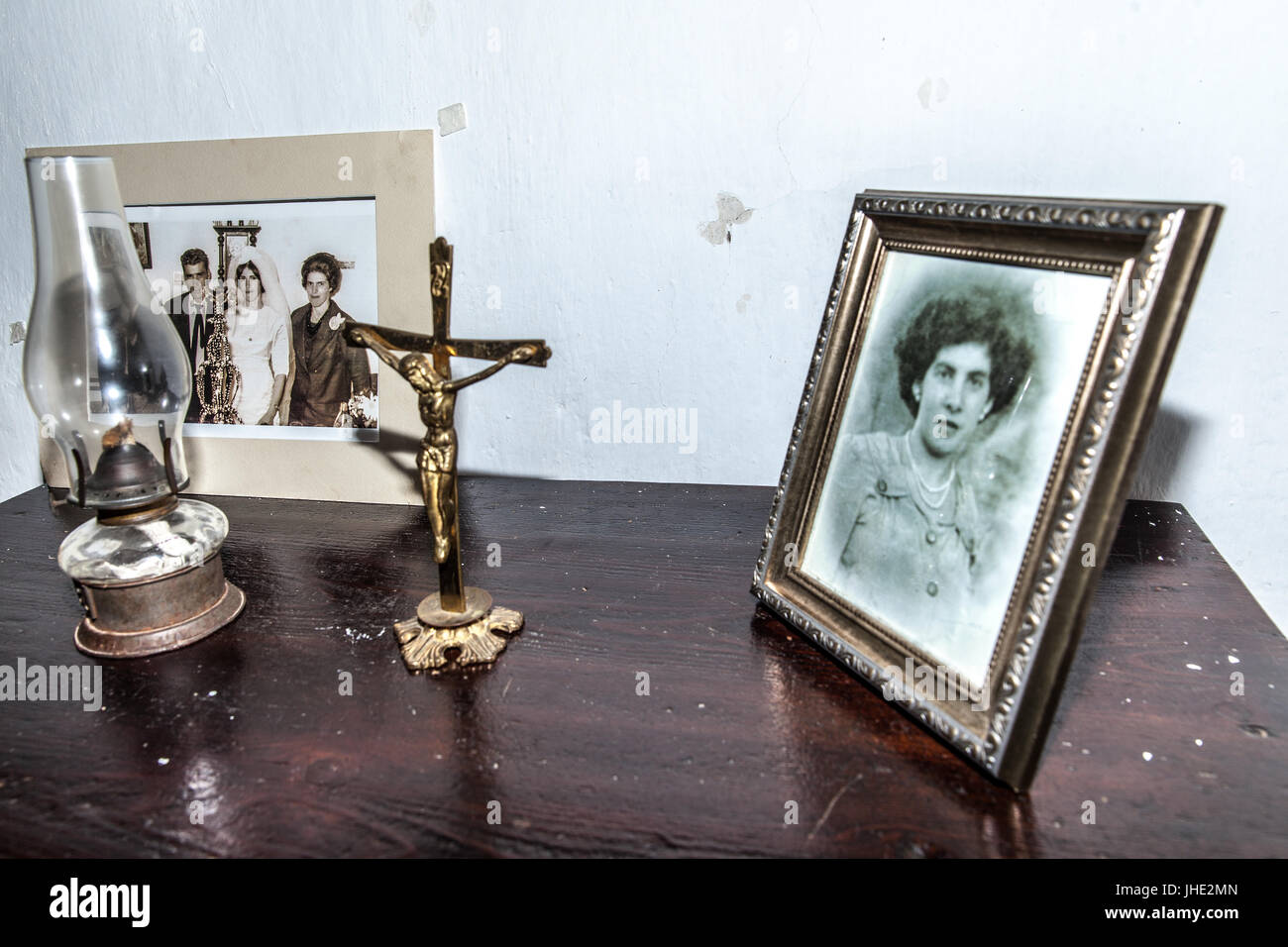 Feier des ländlichen Traditionen Chirche. Chirche Gemeinde (Insel Teneriffa) Spanien Stockfoto