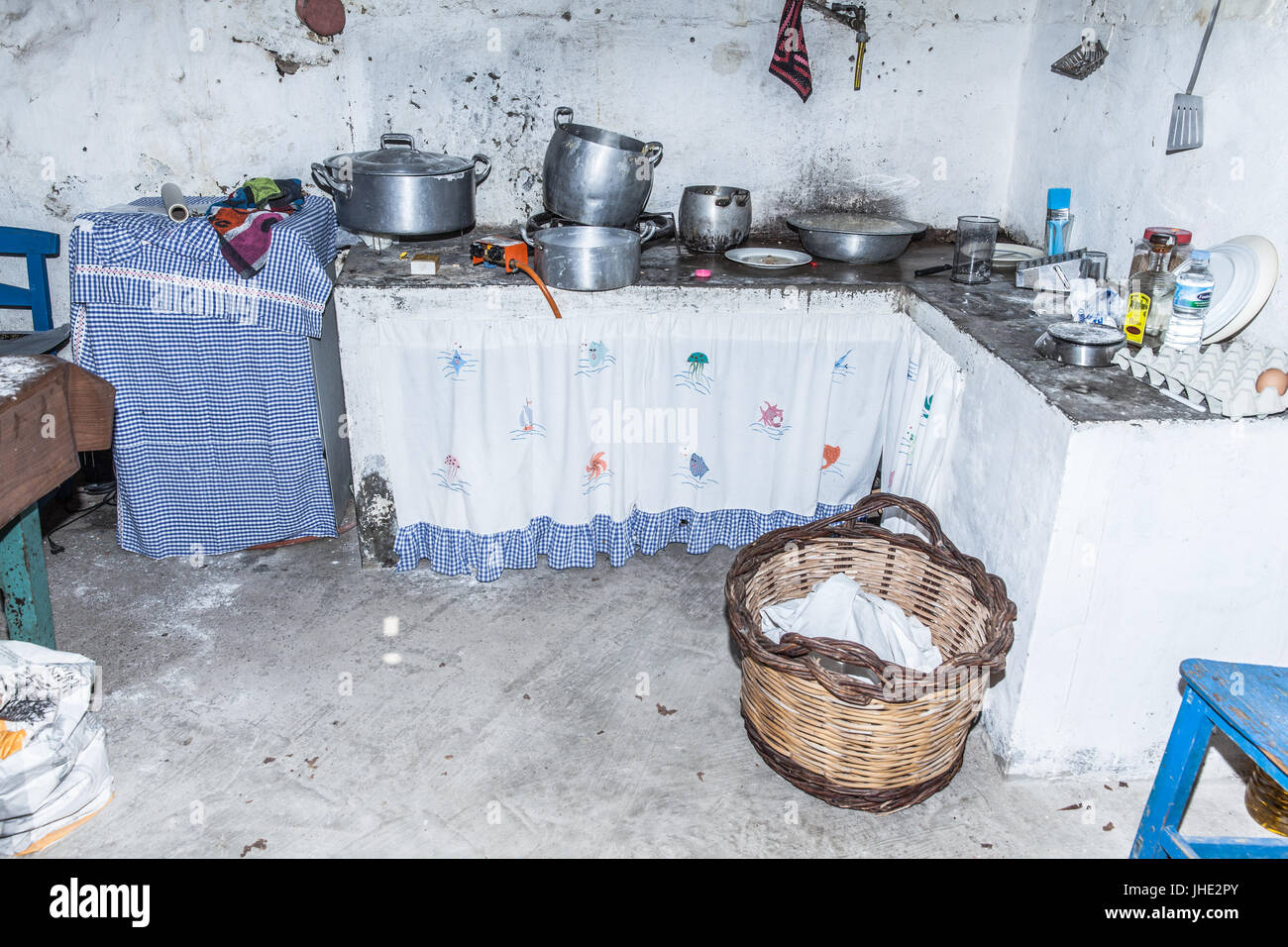 Feier des ländlichen Traditionen Chirche. Chirche Gemeinde (Insel Teneriffa) Spanien Stockfoto