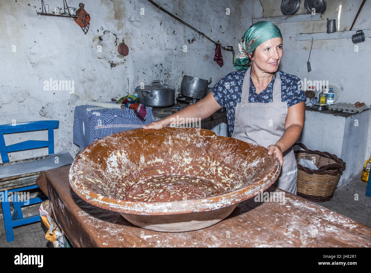 Feier des ländlichen Traditionen Chirche. Chirche Gemeinde (Insel Teneriffa) Spanien Stockfoto