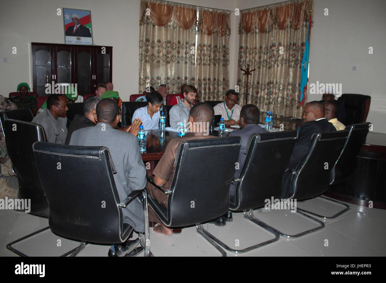 2015-04-18 AU UN Joint Benchimarking Team-6 (17011154420) Stockfoto