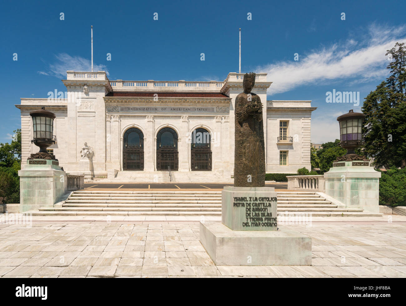 Sitz der Organisation amerikanischer Staaten Washington DC Stockfoto