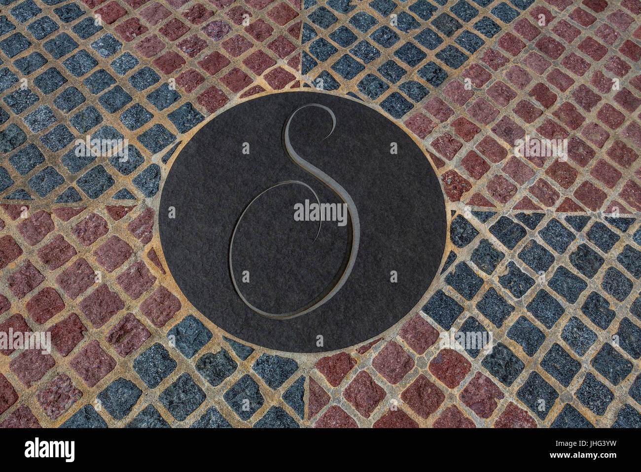 Silverado Weinberge Logo, Silverado Weinberge, Silverado Trail, Napa, Napa Valley, Napa County, Kalifornien, USA, Nordamerika Stockfoto