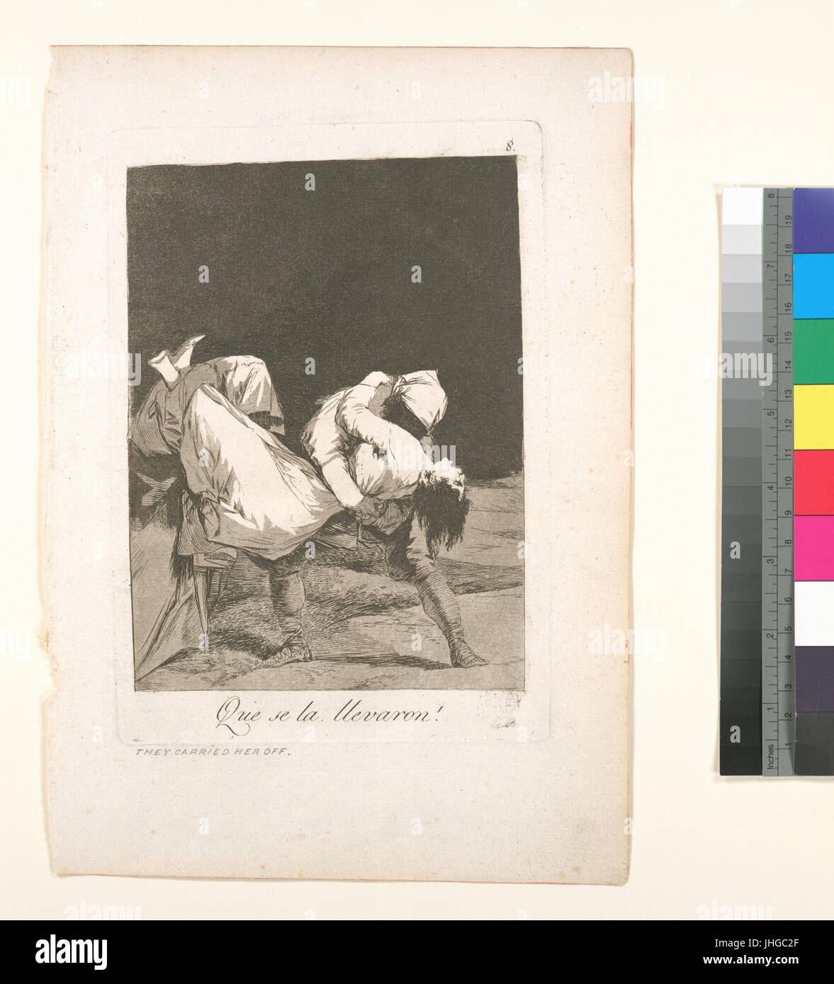 Que Se la Llevaron! (NYPL b14923838-1109691) Stockfoto