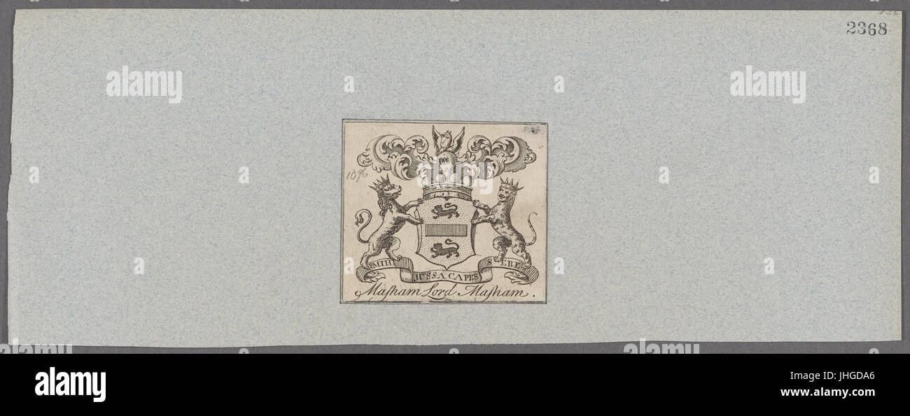 Masham, Lady Abigail (NYPL b11868620-5404312) Stockfoto