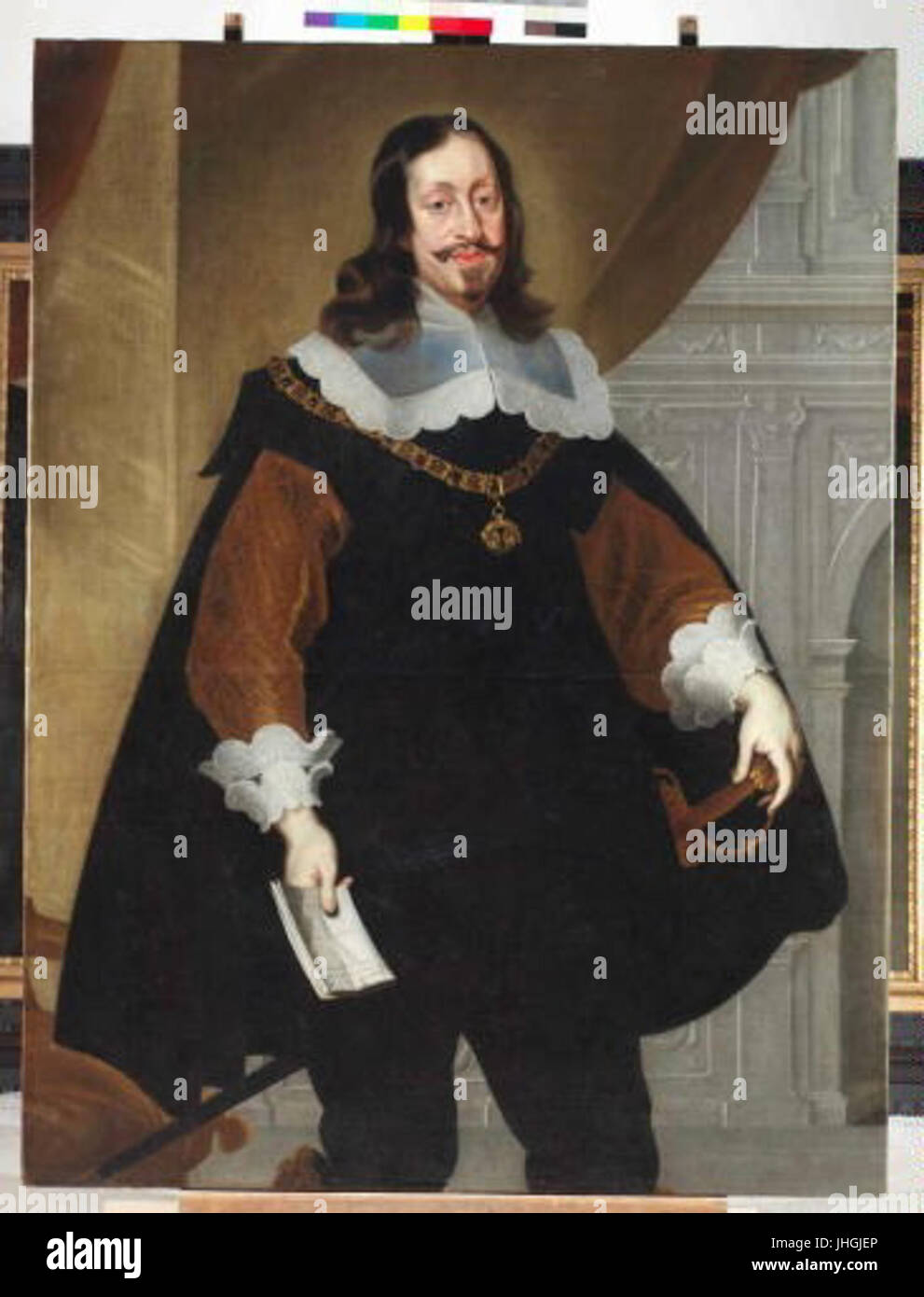 Frans Luycx 1604-1668-Cisar Ferdinand III. Stockfoto