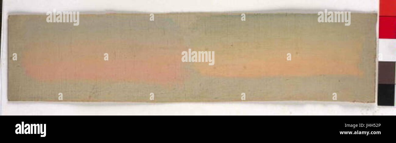 Karl Javurek 30. (7) 1815-24. (3) 1909 - Zkouska barev Stockfoto