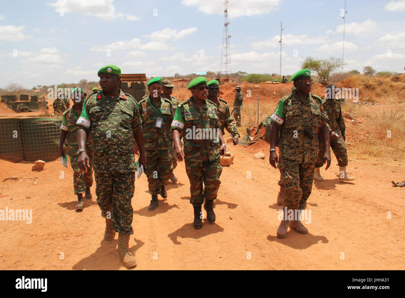 2016-03-10 AMISOM Kommandeur der Schauspiel-15 (25625533522) Stockfoto