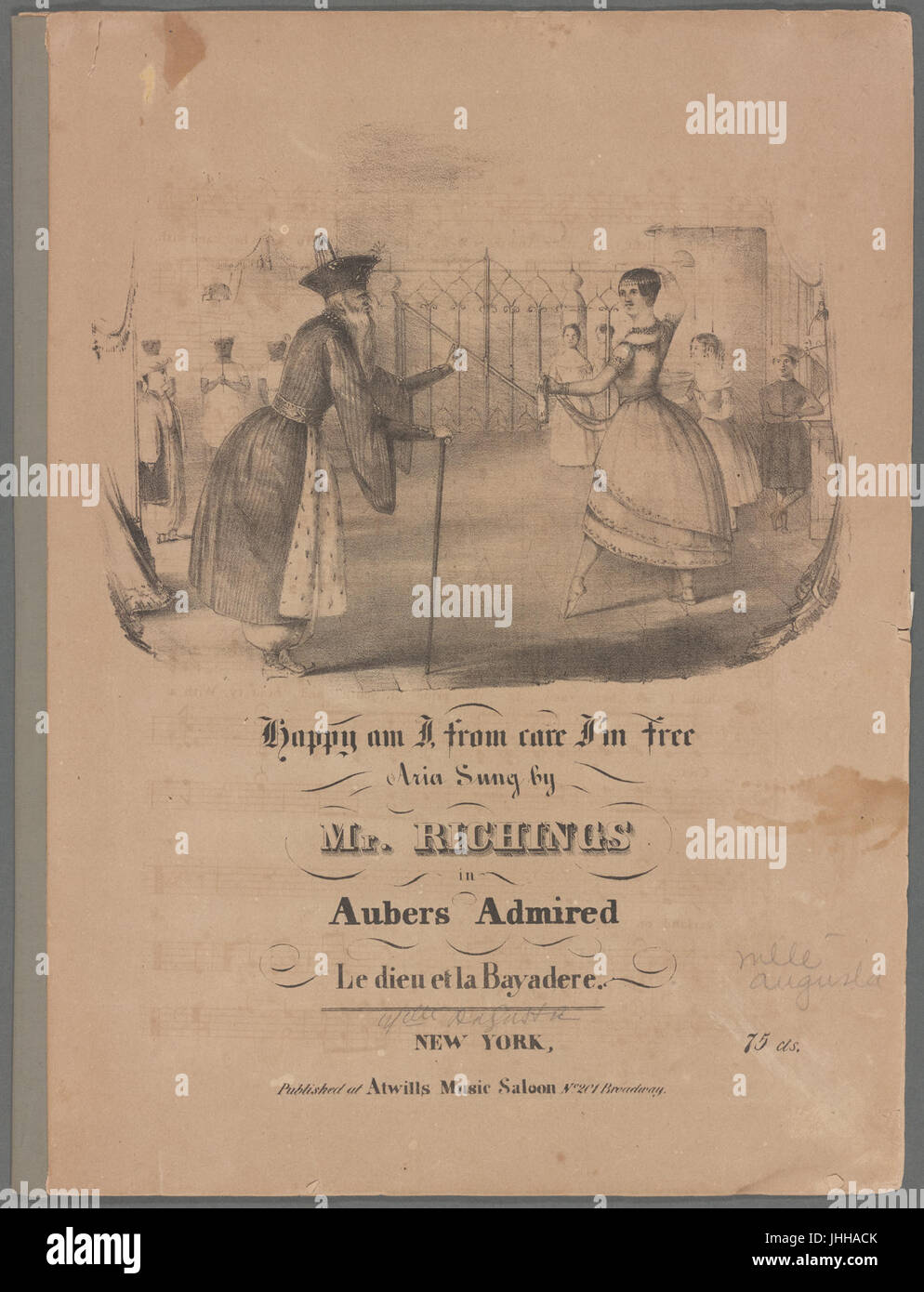 Glücklich bin ich, herkomme Pflege frei (NYPL b19758222 Psnypl Dan 1533) Stockfoto