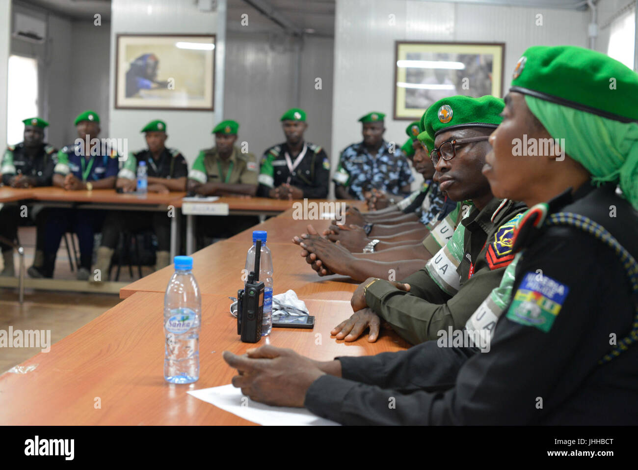 2016-04-23 AMISOM Police Training-3 (26613437135) Stockfoto