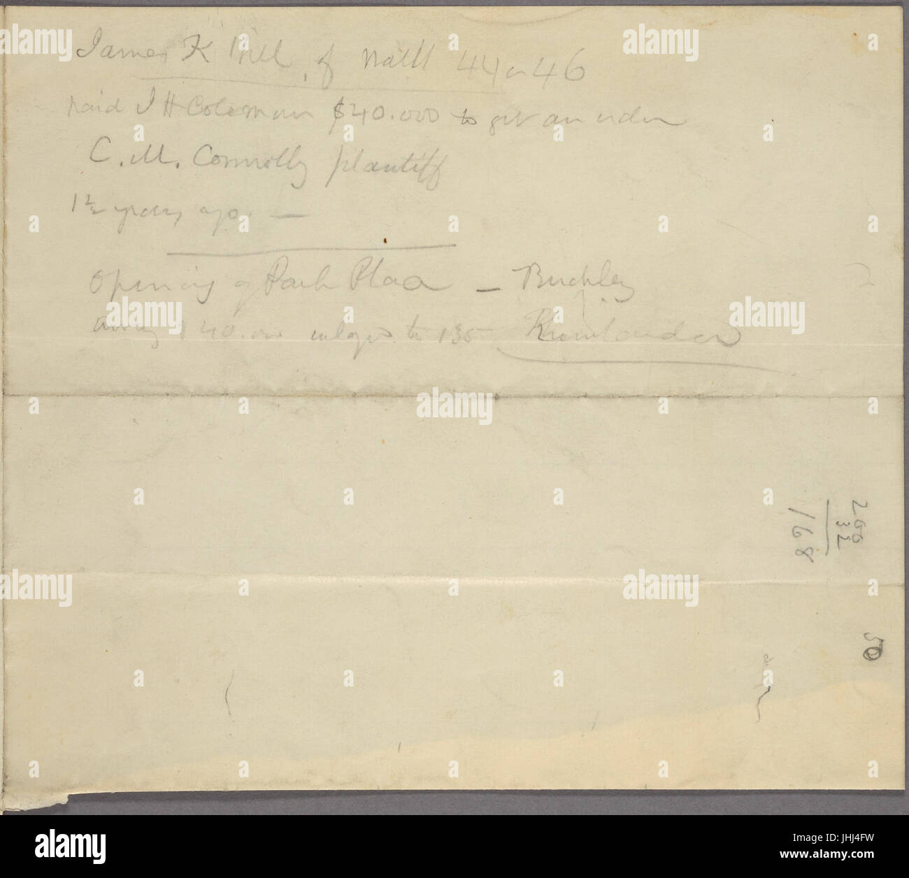 Gerichtliche Fehlverhalten (NYPL b11652246-3979883) Stockfoto