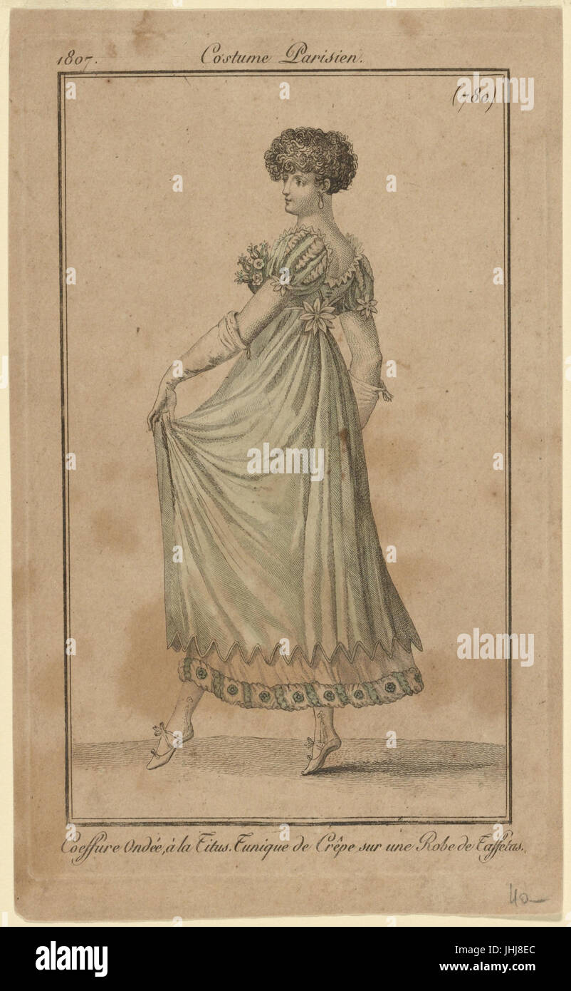 Costume Parisien (NYPL b12169260-5040801) Stockfoto