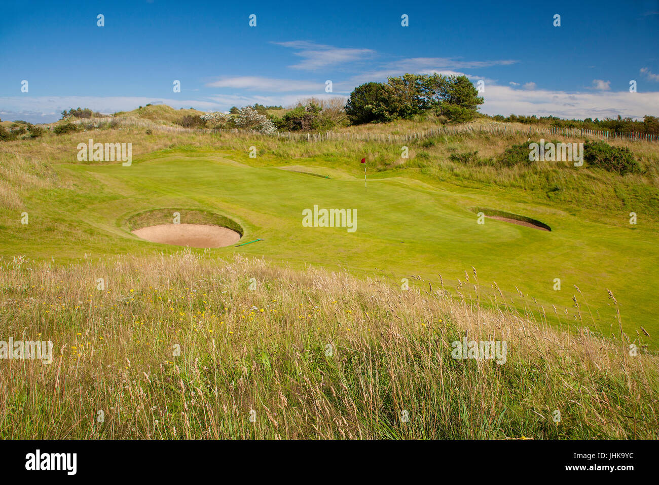 Royal Birkdale Links Golf Club - Offene Meisterschaft 2017 Stockfoto