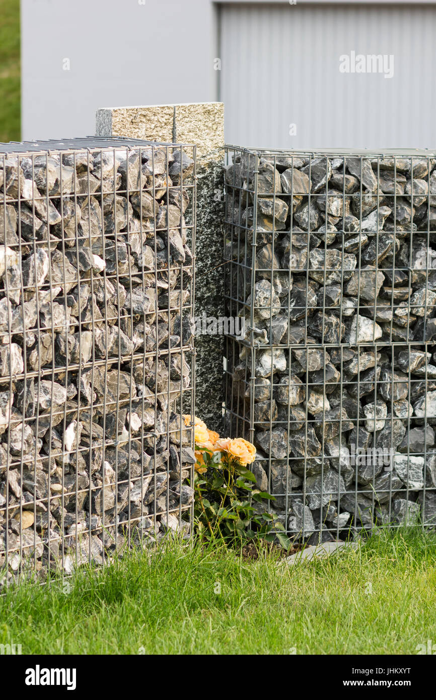 Gabionenbau Fotos und Bildmaterial in hoher Auflösung Alamy