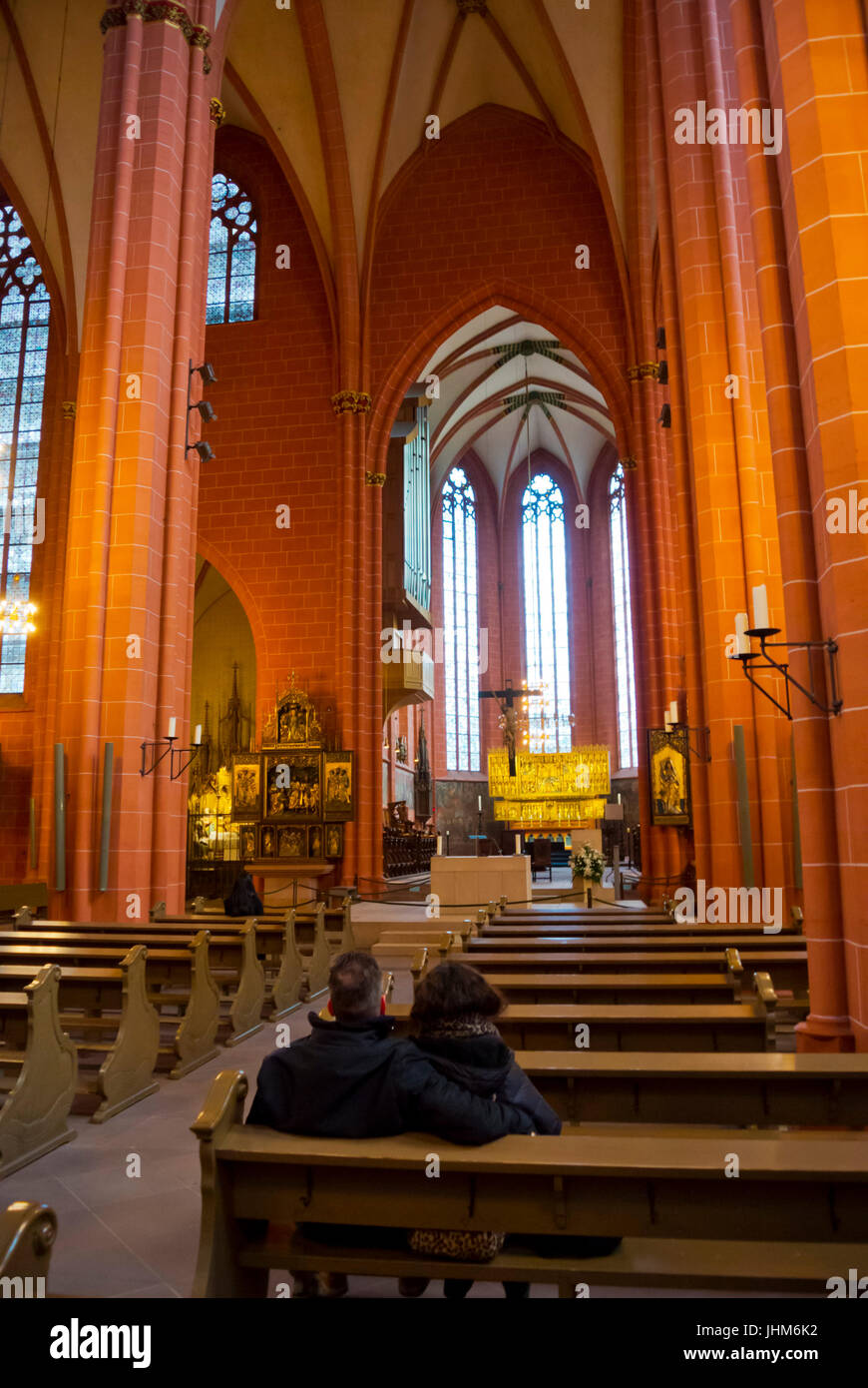 Kaiserdom, Dom, Frankfurt am Main, Hessen, Deutschland Stockfoto