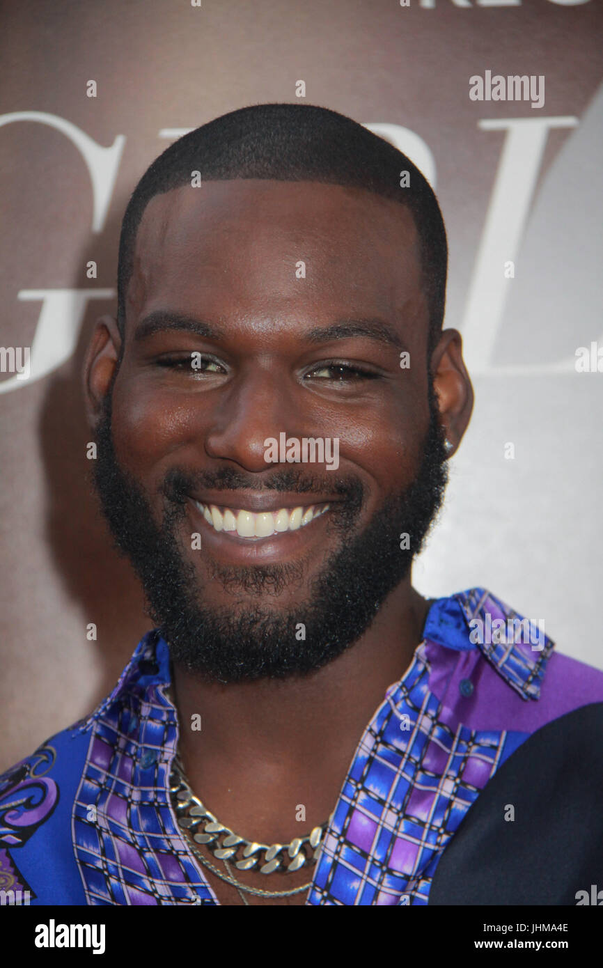 Los Angeles, Kalifornien, USA. 13. Juli 2017. Kofi Siriboe 13.07.2017 die Welt-Premiere von "Mädchen Trip" in The Regal L.A. Live statt: A Barco Innovation Center in Los Angeles, Kalifornien Foto: Cronos/Hollywood News Bildnachweis: Cronos/Alamy Live News Stockfoto