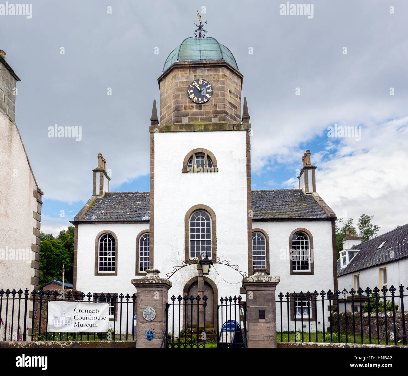 Courthouse Museum, Cromatry, Ross und Cromarty, Schottisches Hochland, Schottland Stockfoto