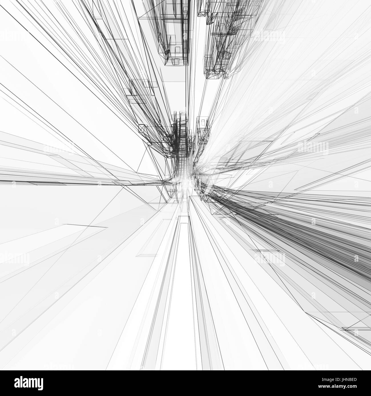 Abstrakt Architektur Hintergrund Stockfoto