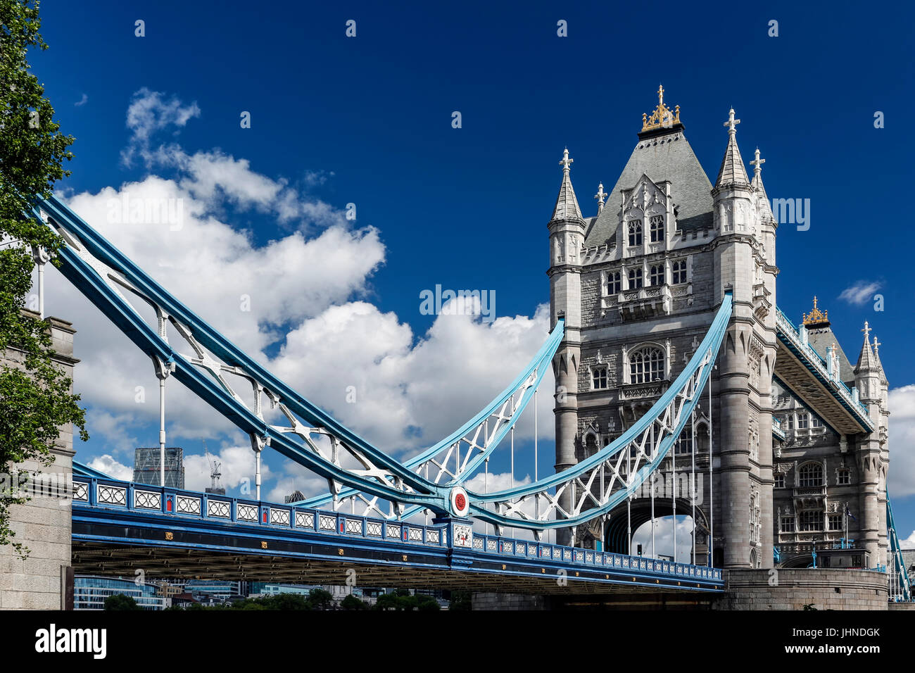 Tower Bridge, London, England, Vereinigtes Königreich Stockfoto