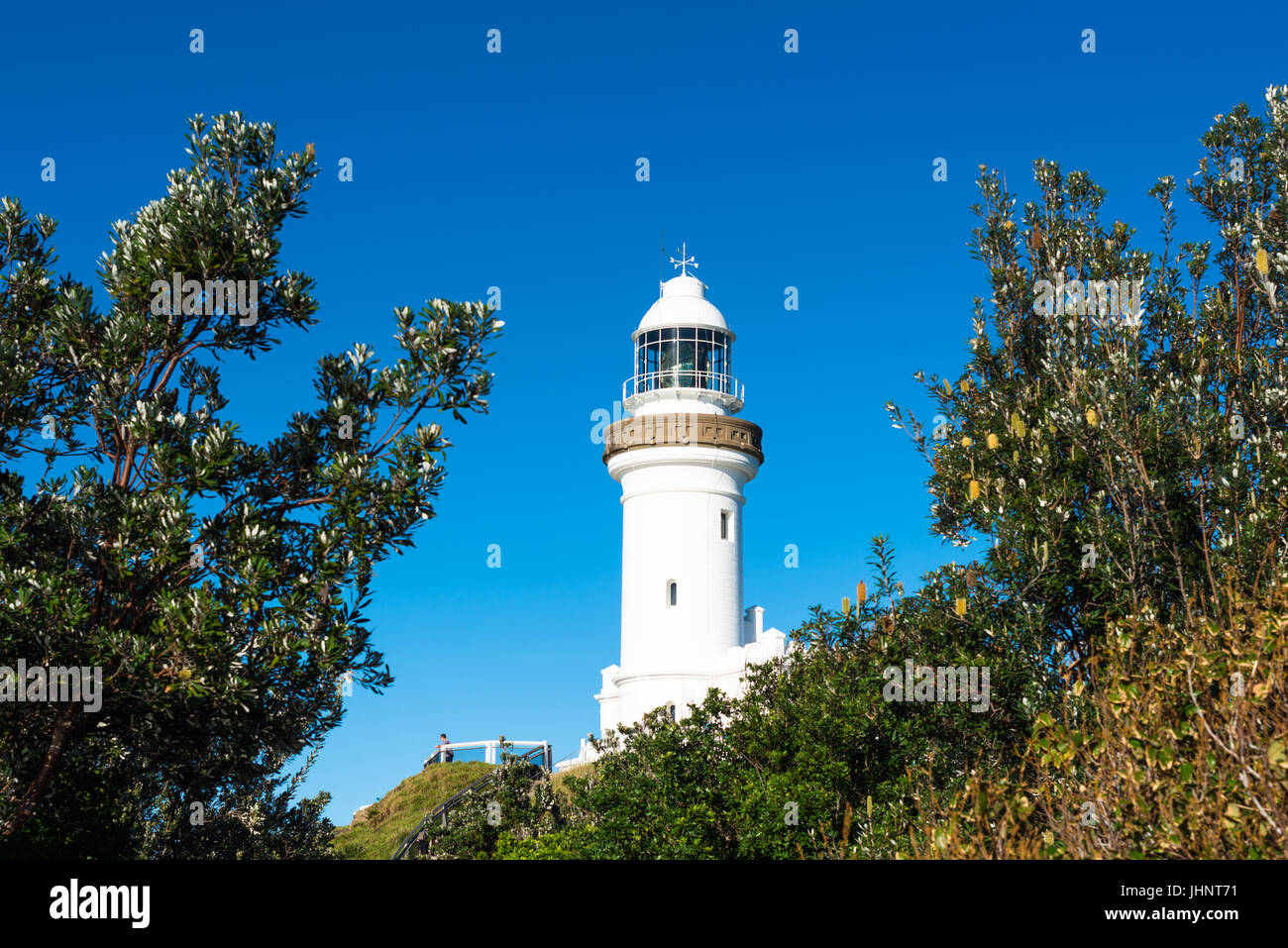 Cape Byron Bay Leuchtturm, am östlichsten Punkt Australiens. Stockfoto