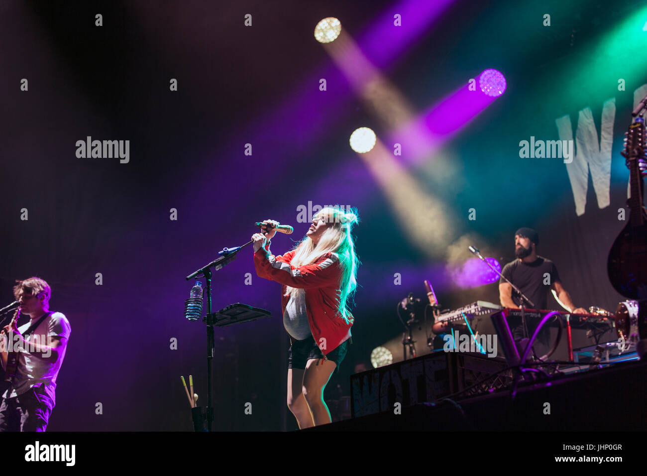 Montreal Jazz Festival, Walk Off the Earth Leistung Stockfoto