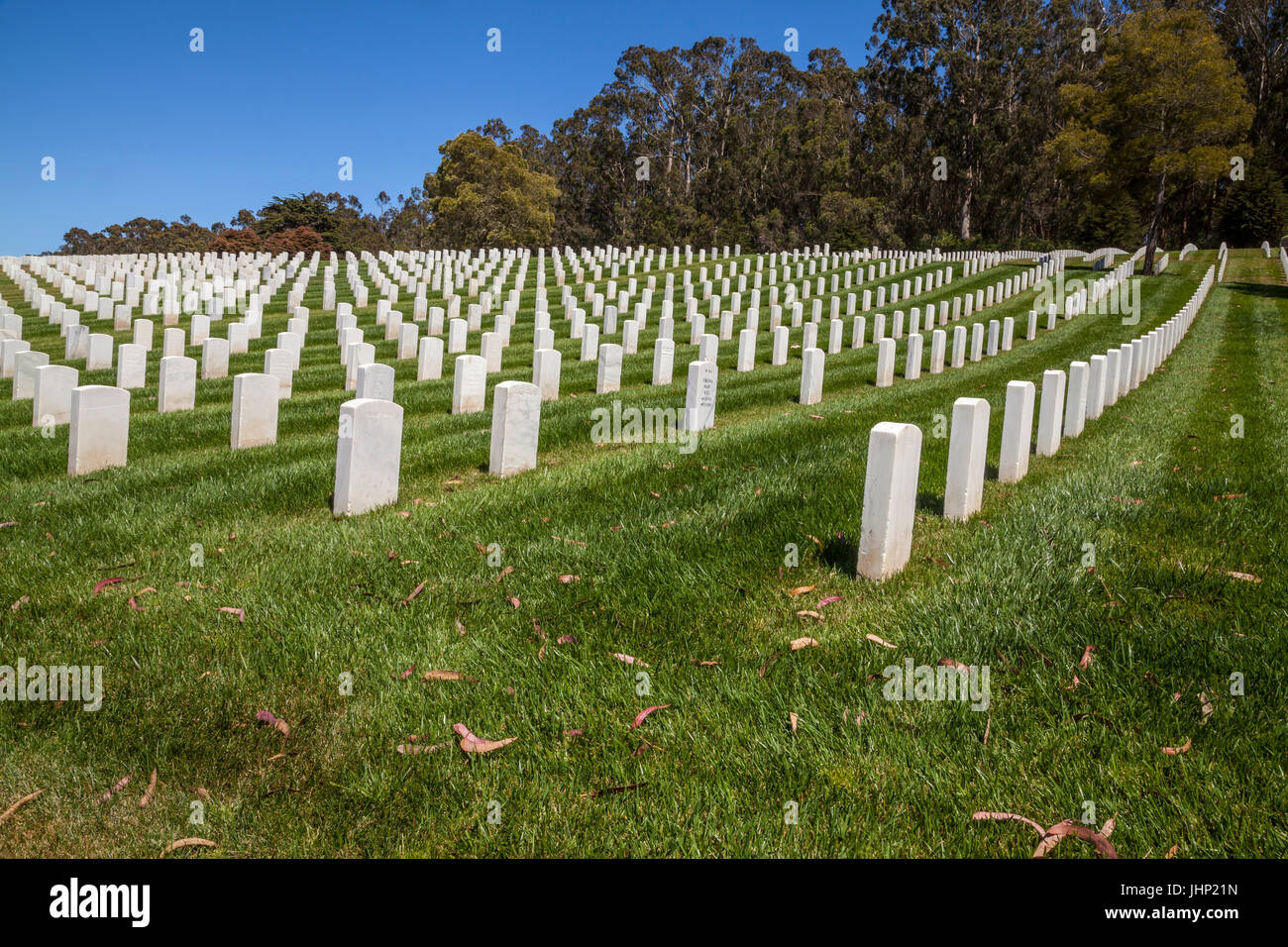 San Francisco-Staatsangehörig-Kirchhof, San Francisco, Kalifornien, USA Stockfoto