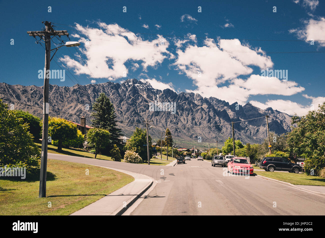 Roadtrip auf der Südinsel, Neuseeland Stockfoto