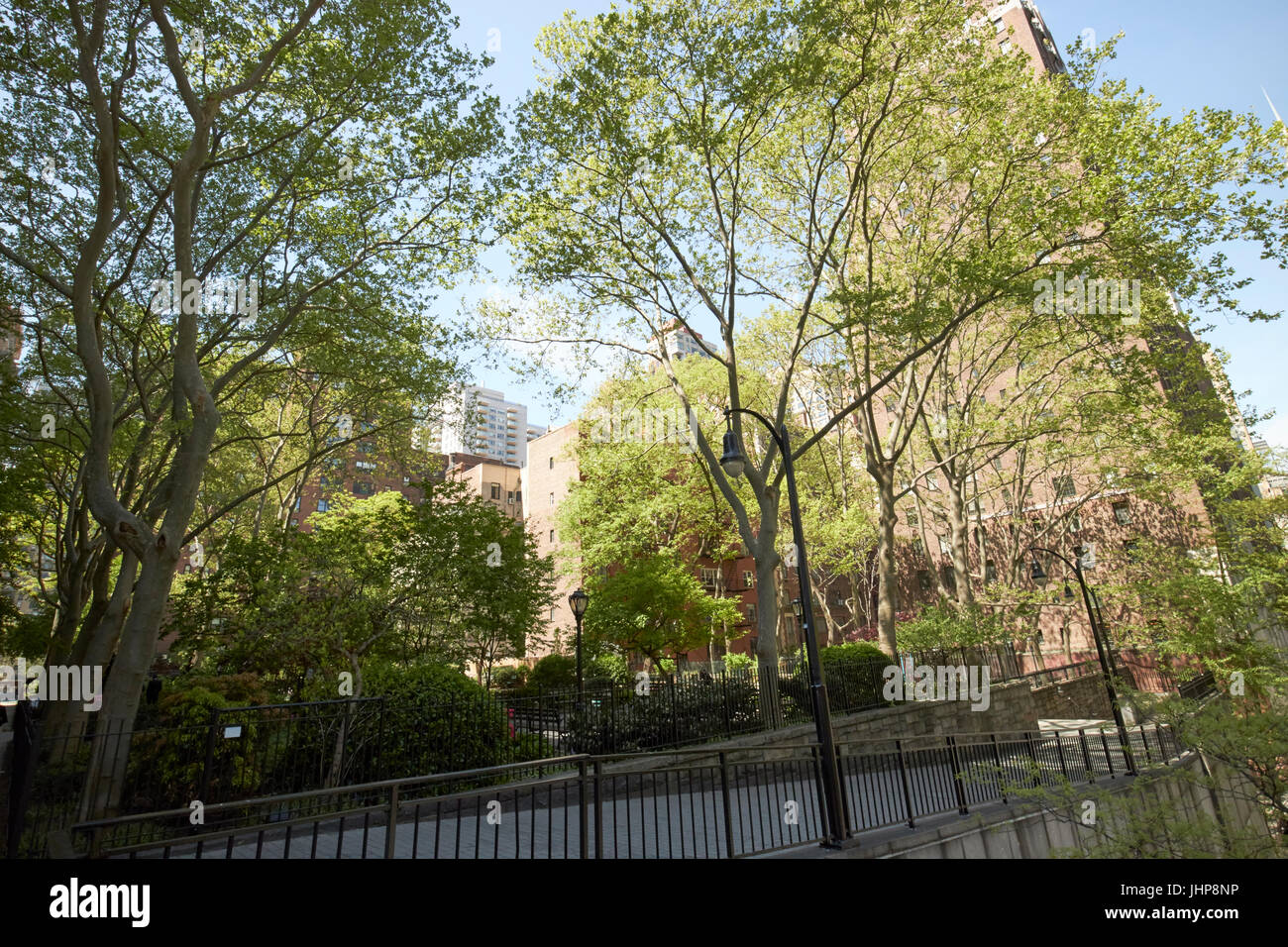 Tudor grünen Volkspark tudor Stadt New York City USA Stockfoto