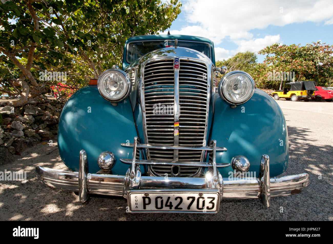 Nach dem Krieg Morris zehn (eine mittlere britische Auto aus 1932-1948) in Kuba Stockfoto