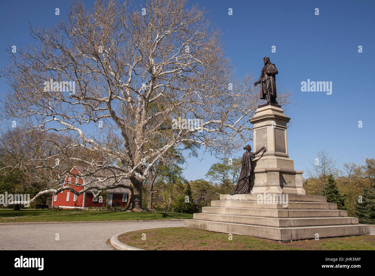 Das Roger Williams-Denkmal in Providence, Rhode Island Stockfoto