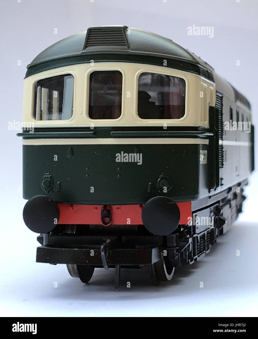 Hornby R 2939 Klasse 33D 6537 in Br grün (Eisenbahn). Stockfoto