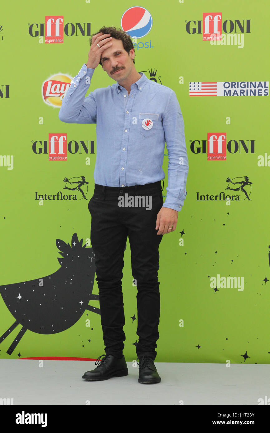 Giffoni Tal Piana (Salerno), 47. Giffoni Erfahrung. Giffoni Film Festival 2017. Im Bild: Francesco Montanari Stockfoto