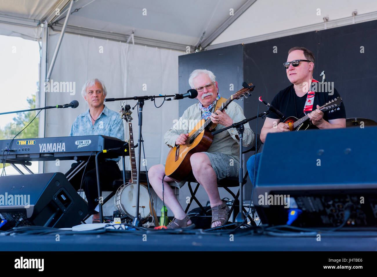Vancouver, Kanada. 15. Juli 2017. Bob BossIm, 40. jährliche Vancouver Folk Music Festival, Vancouver, Britisch-Kolumbien, Kanada. Bildnachweis: Michael Wheatley/Alamy Live-Nachrichten Stockfoto