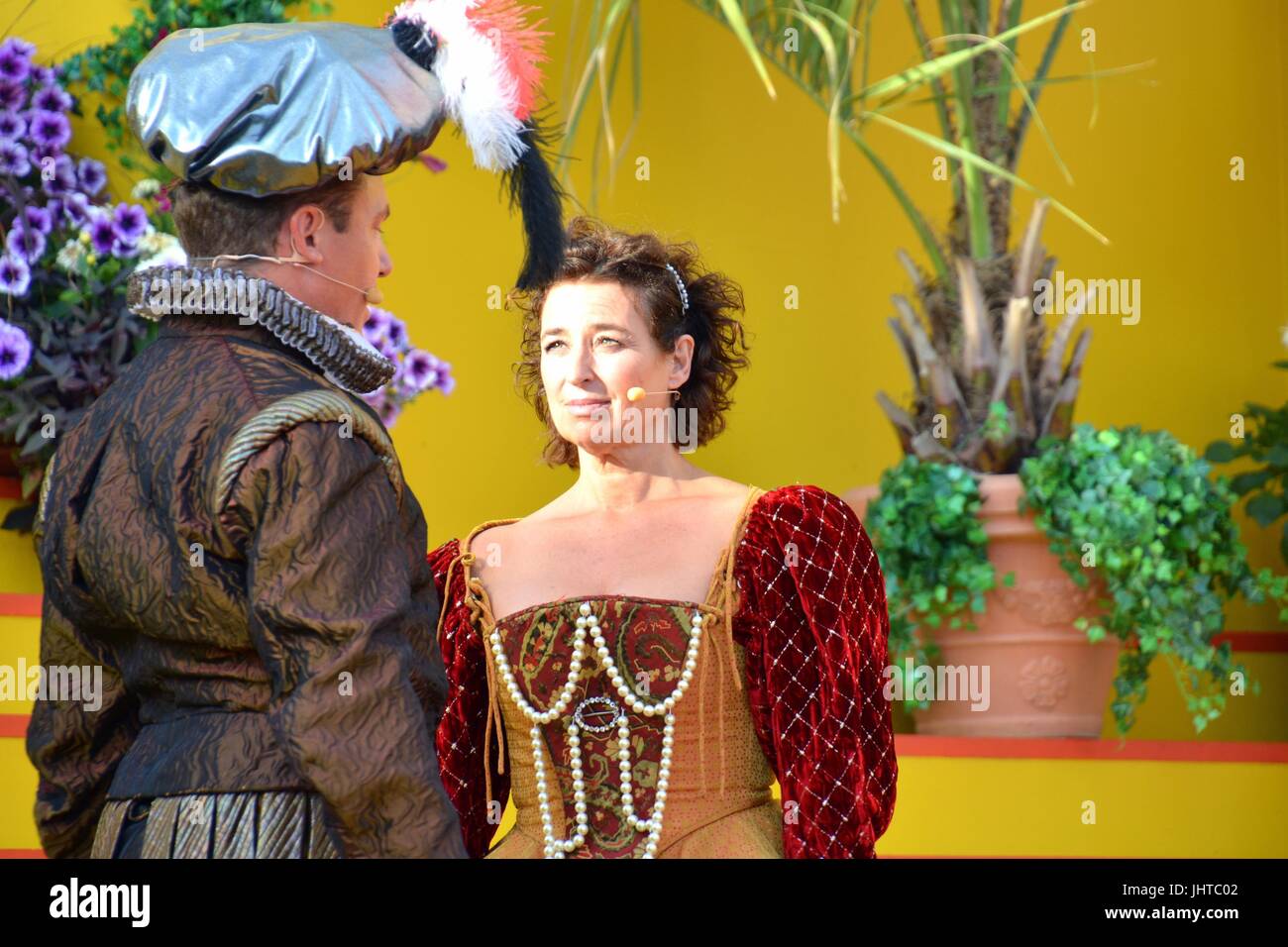 Rust, Deutschland, 15. Juli 2017, Das Erste ARD TV-Show "Immer Wieder Sonntags" Credit: Mediensegel/Alamy Live-Nachrichten Stockfoto