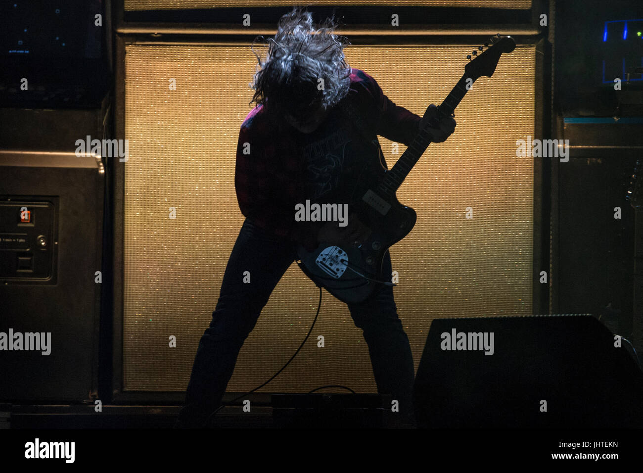 Ryan Adams führt Tag einer Sloss Fest, Birmingham, Alabama Stockfoto