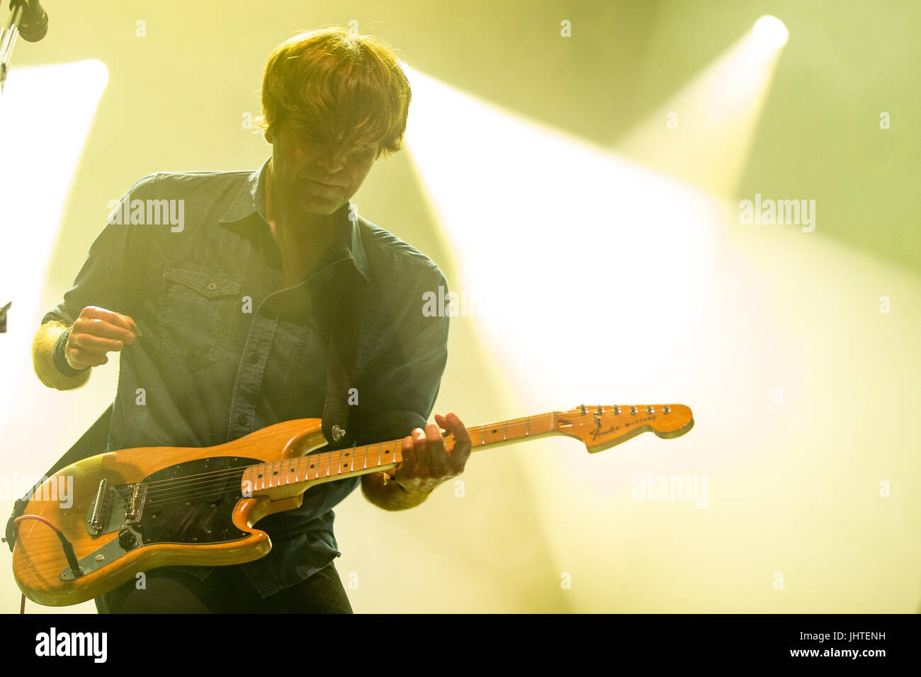 Death Cab für Cutie führt Tag einer Sloss Fest, Birmingham, Alabama Stockfoto
