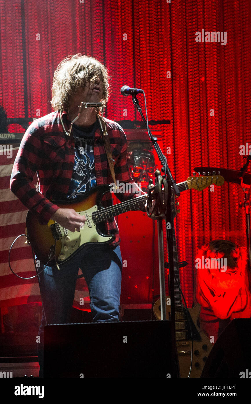 Ryan Adams führt Tag einer Sloss Fest, Birmingham, Alabama Stockfoto