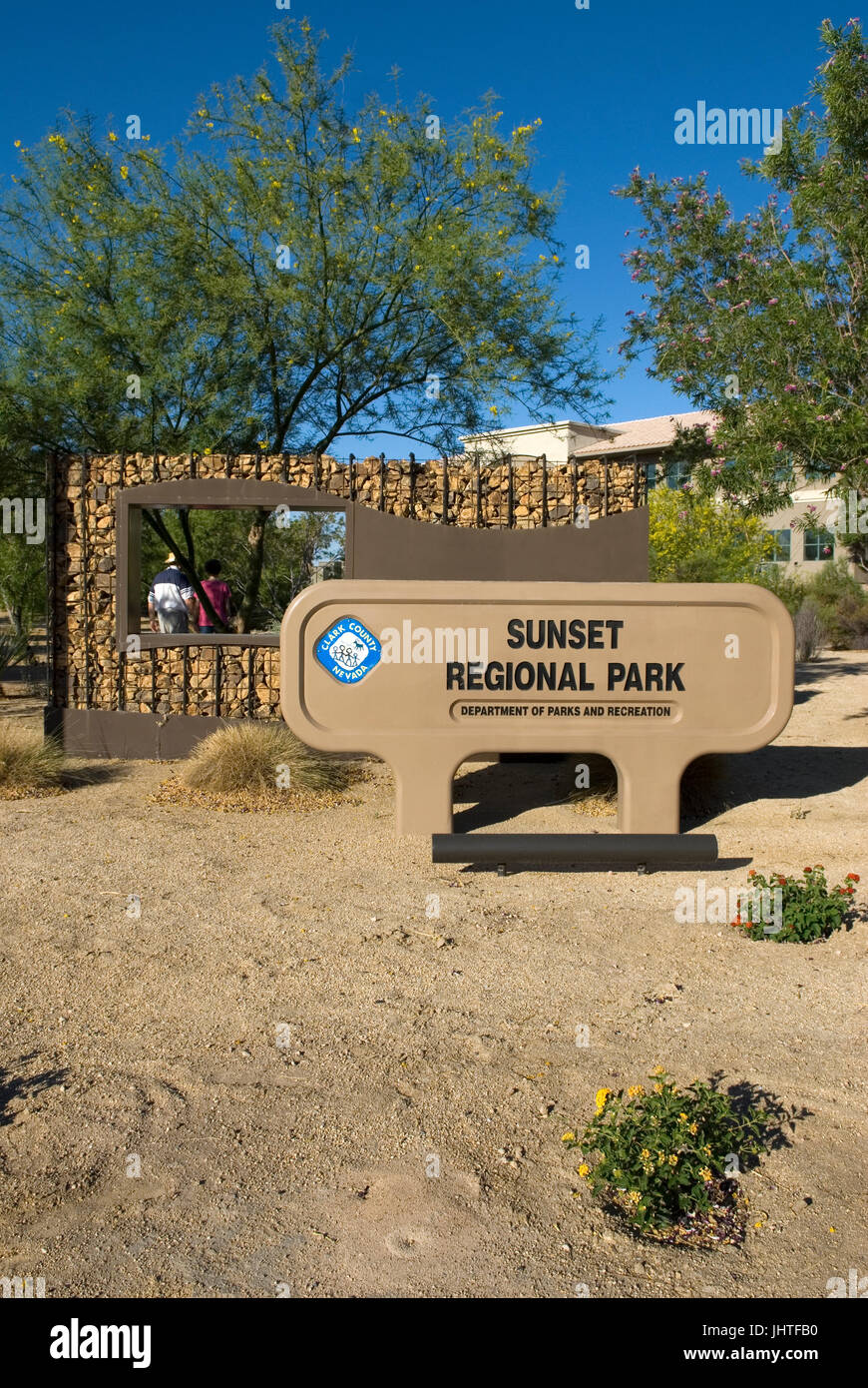 Sunset Regional Park Henderson Nevada Stockfoto