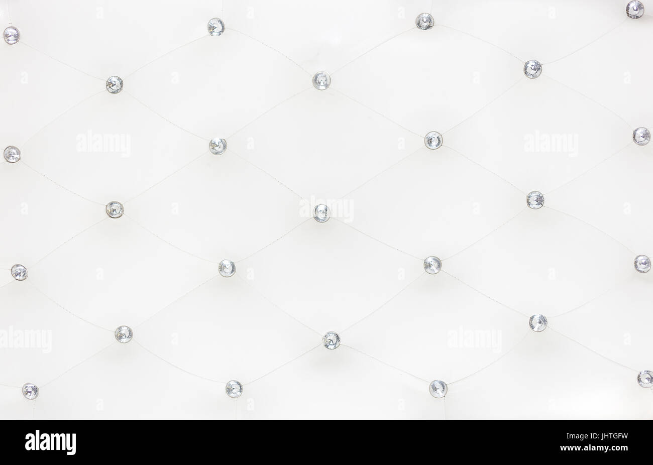 Weißes Leder Hintergrund Stockfoto