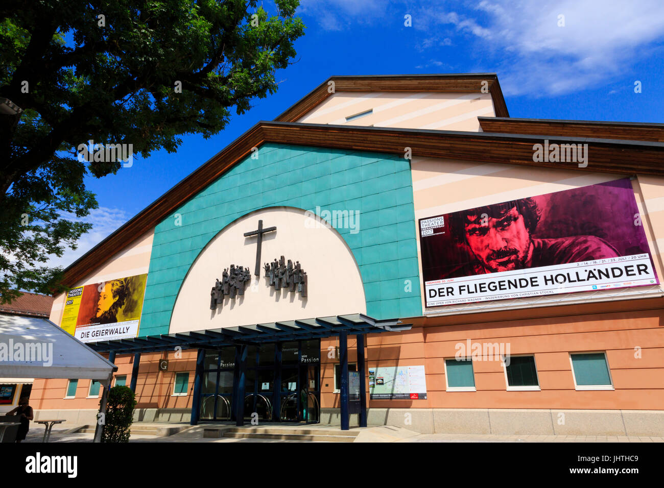 Leidenschaft für Christus, Oberammergau, München, Bayern, Deutschland Stockfoto