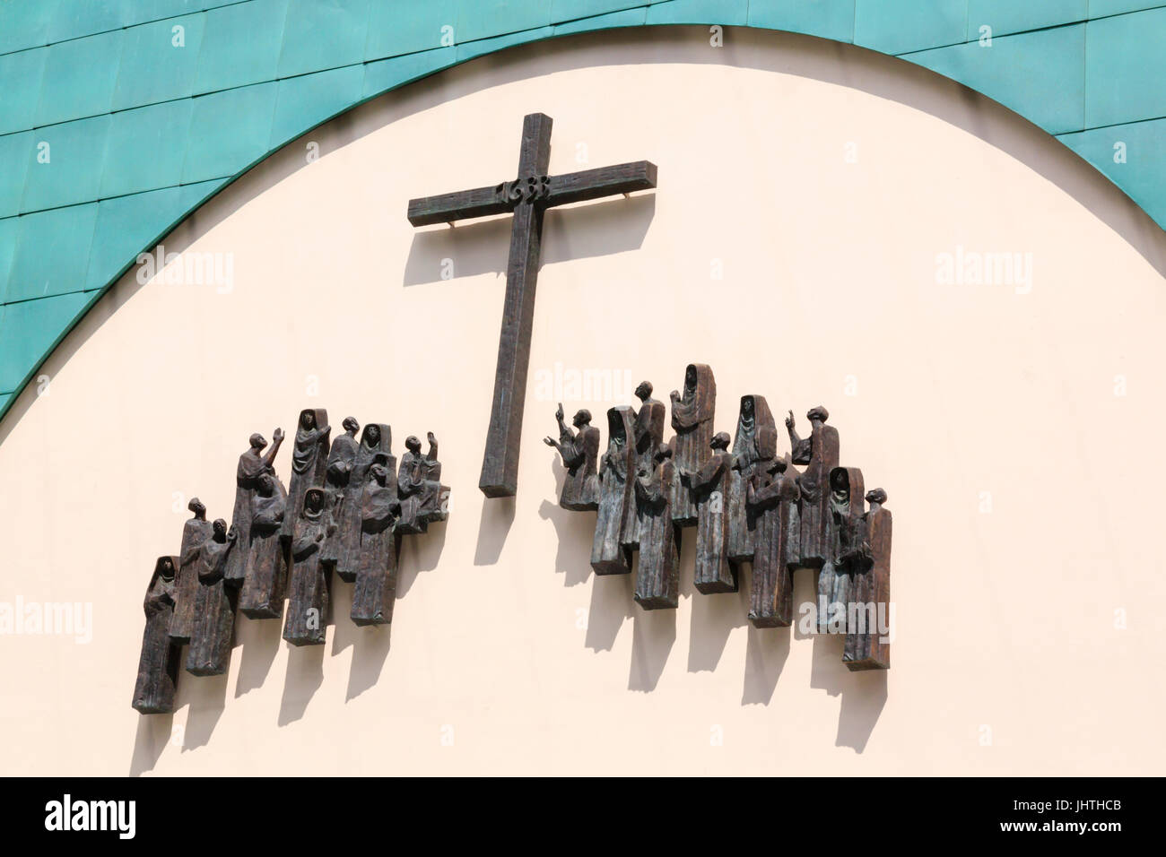 Leidenschaft für Christus, Oberammergau, München, Bayern, Deutschland Stockfoto