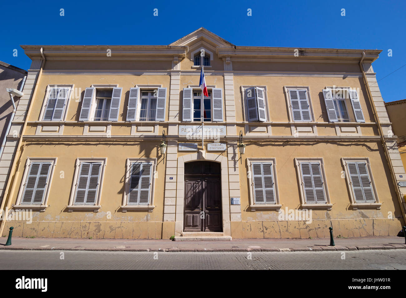 Palais de Justice, Saint-Tropez, Frankreich Stockfoto