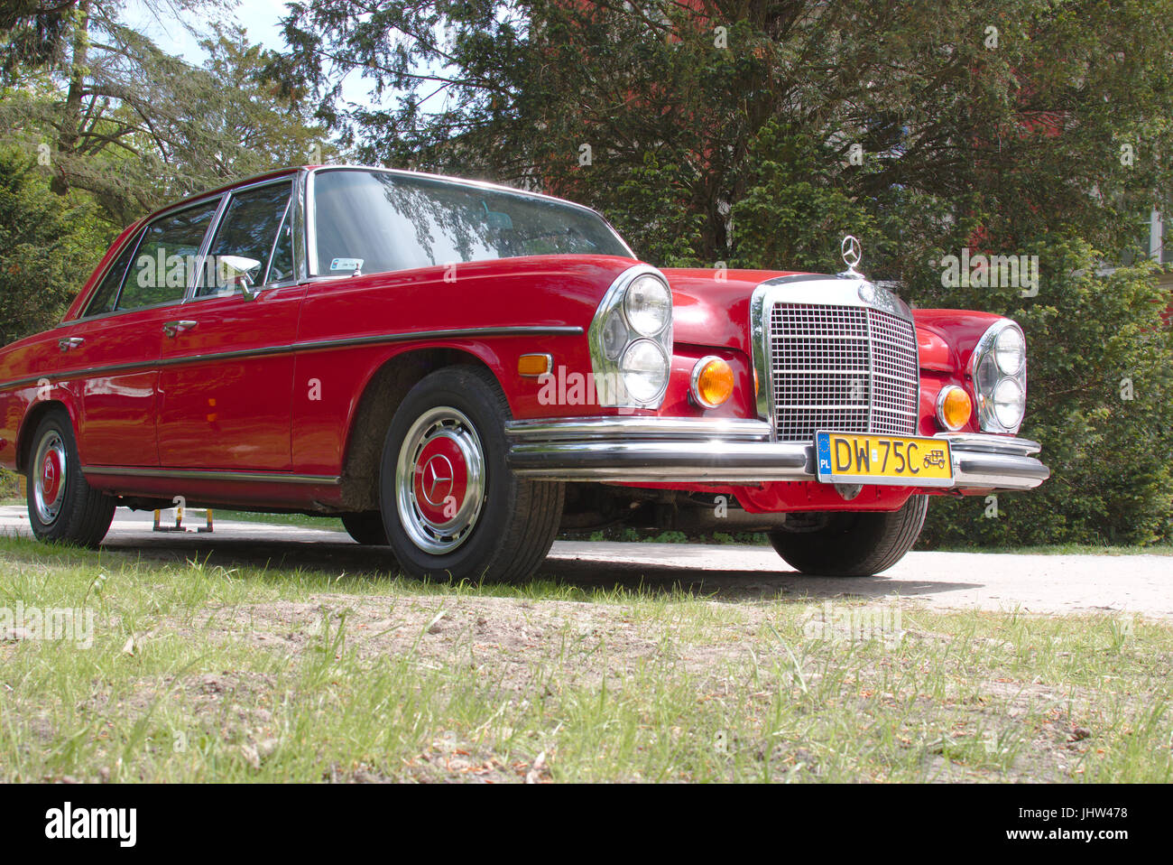 Oldtimer Mercedes Auto Stockfoto