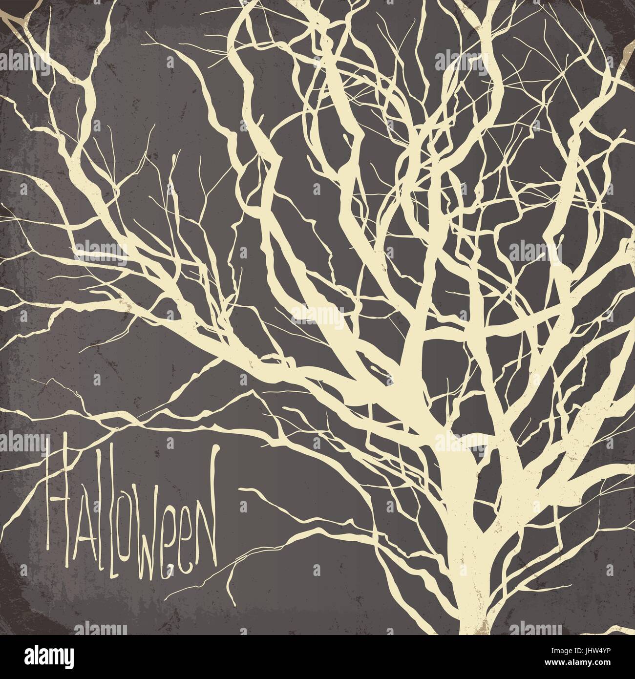 Halloween unter dem Motto Hintergrund. Vektor-Illustration, EPS10. Stock Vektor