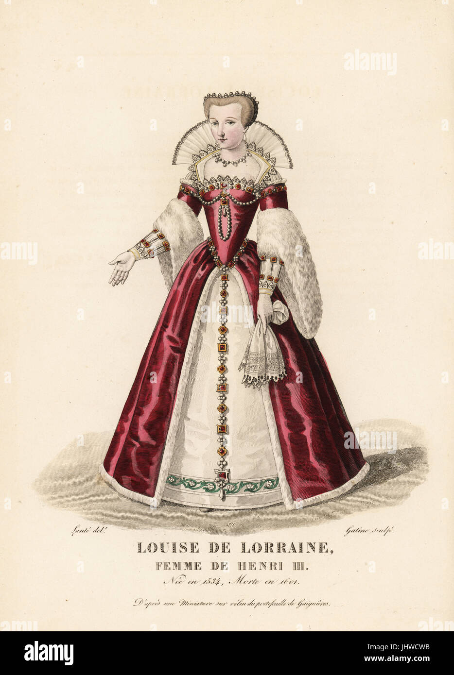Louise von Lothringen, Frau von König Henry III von Frankreich, 1534